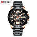 Curren 8336 Quartz Watches Chronograph WristWatch Man Watch Military Business Watch Hot Sale Relogio Masculino